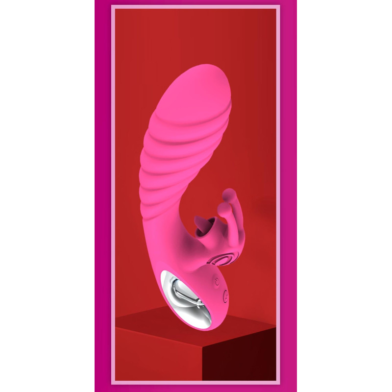 Вибратор B - Series Lyla Vicky USB Pink