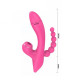 Вібратор Erospace Sweet Play Sucking Vibrator With Anal Beads A3