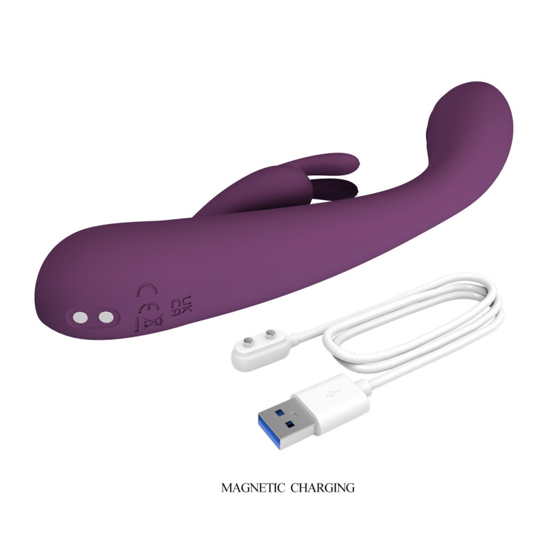 Вібратор Pretty Love Emma Powerful Silicone Rabbit Vibrator
