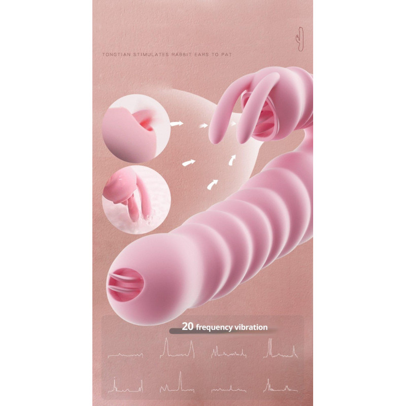 Вибратор B - Series Lyla Hannah USB Pink