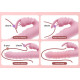 Вибратор B - Series Lyla Hannah USB Pink