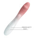 Вібратор Pretty Love Snappy White/Pink