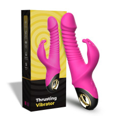 Вибратор B - Series Joy Thrusting Vibrator Zing Pink