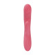 Вибратор-кролик Svakom Avery Strawberry Pink с движущимся стволом движение вперед-назад