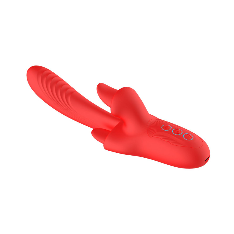 Вібратор B - Series Cute Triton Triple Licking Tongue Vibrator