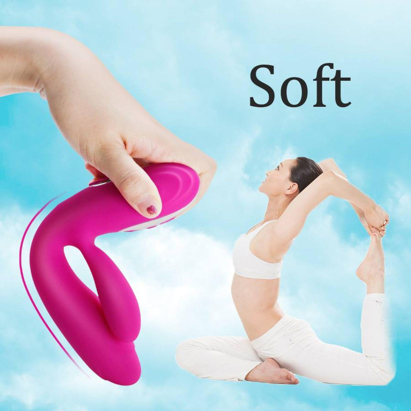 Вибратор B - Series Lyla Joker Heating Double Vibrating Massage Stick Fuchsia