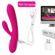 Вибратор B - Series Lyla Joker Heating Double Vibrating Massage Stick Fuchsia