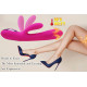 Вибратор B - Series Lyla Joker Heating Double Vibrating Massage Stick Fuchsia