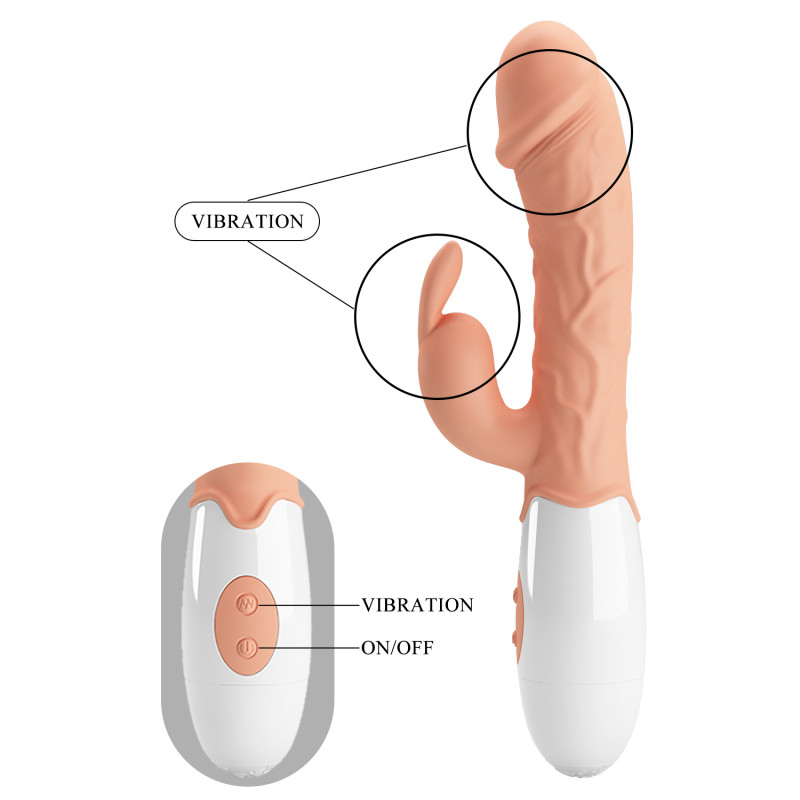 Вібратор Pretty Love Easter Bunny Vibrator Flesh