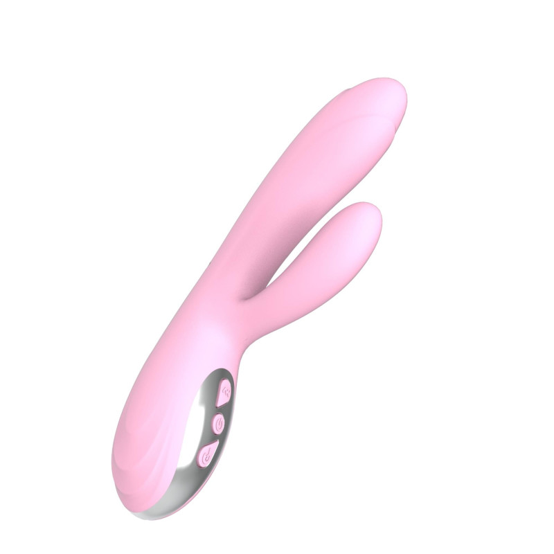 Вибратор B - Series Lyla Joker Heating Double Vibrating Massage Stick Pink