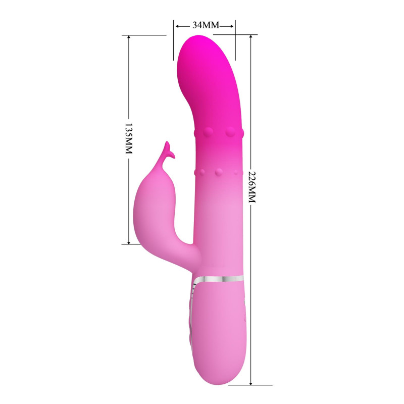 Вібратор Pretty Love Shima Pink