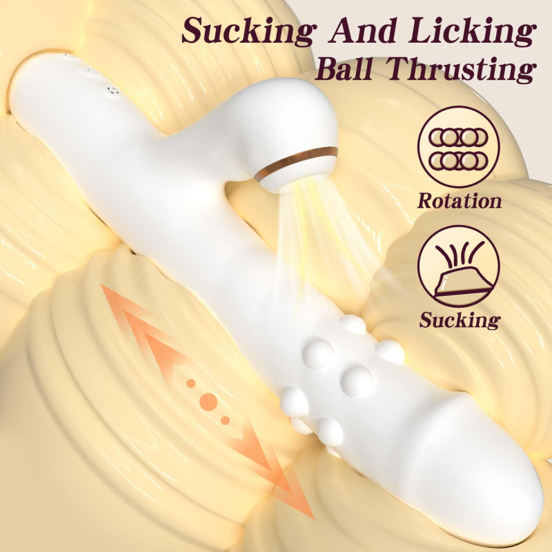 Вибратор B - Series Fox Silicone Vibrator 3 rotating, 7 licking functions