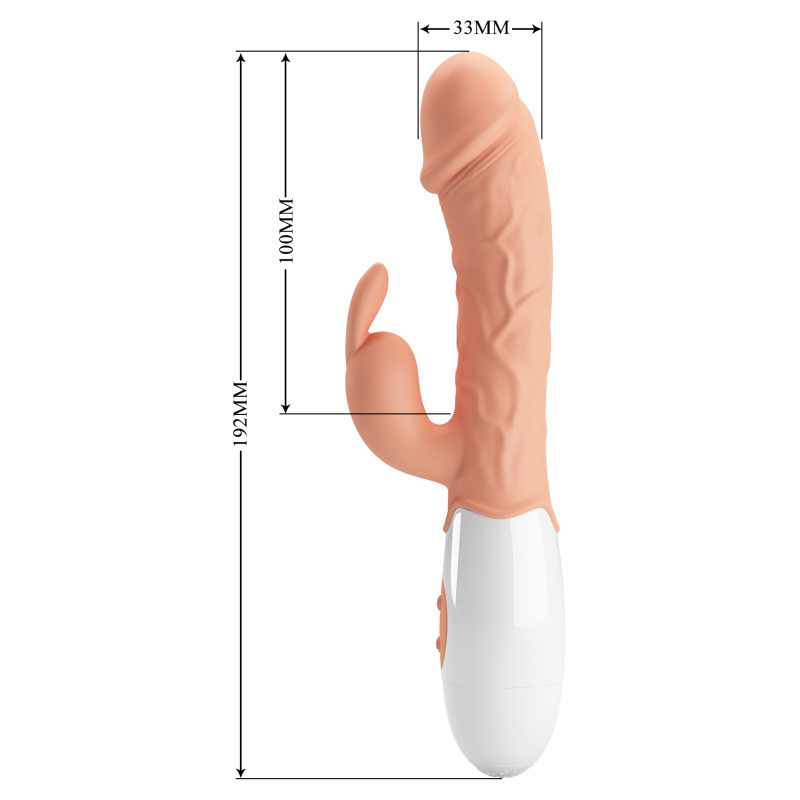 Вібратор Pretty Love Easter Bunny Vibrator Flesh