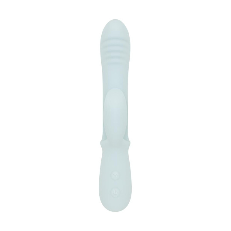 Вибратор-кролик Good Vibes Only - SAGE Triple Stimulation Vibe Soft Silicone - Blue