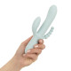 Вибратор-кролик Good Vibes Only - SAGE Triple Stimulation Vibe Soft Silicone - Blue