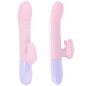 Вибратор B - Series Fox Silicone Vibrator USB 7 Function and Thrusting Function / Heating Pink