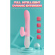 Вибратор B - Series Fox Silicone Vibrator USB 7 Function and Thrusting Function / Heating Pink