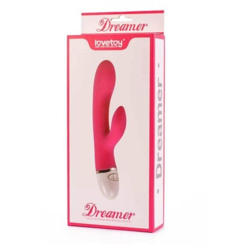 Hi-tech вібратор LoveToy Dreamer Vibrator Рожевий