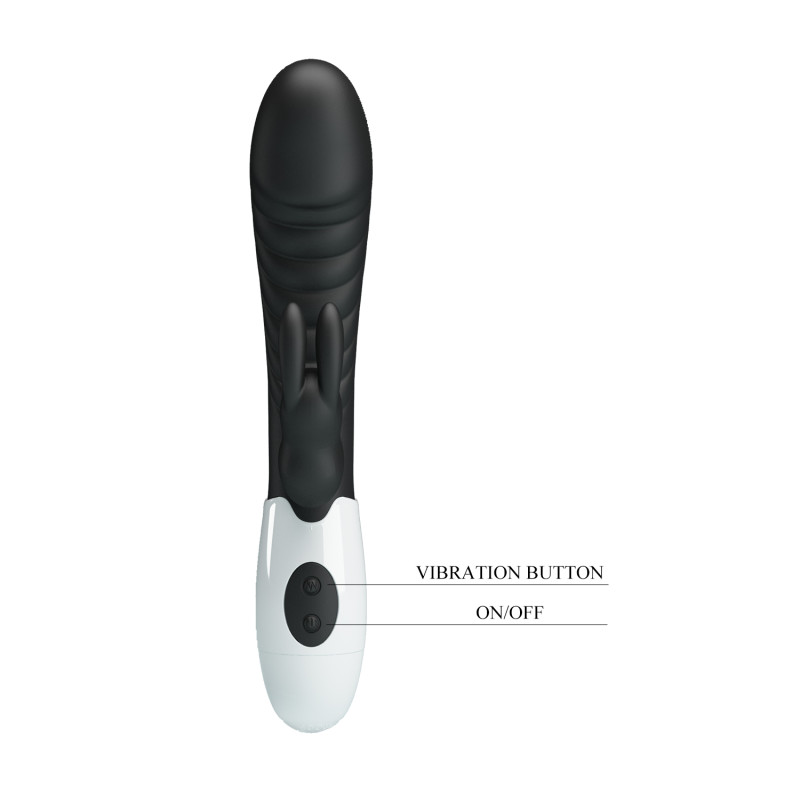 Вибратор Pretty Love Naughty Bunny Vibrator Black