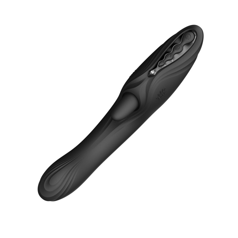 Вібратор-кролик Zalo Ares Obsidian Black