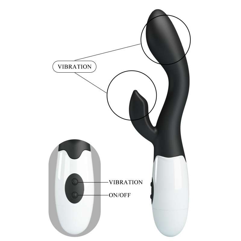 Вібратор Pretty Love Brighty Vibrator Black