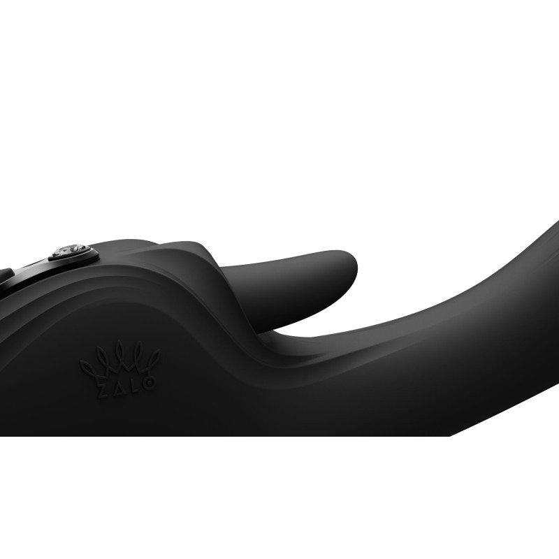 Вібратор-кролик Zalo Ares Obsidian Black