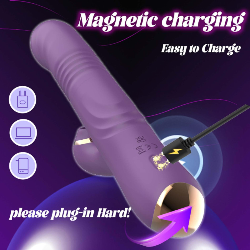 Вібратор B - Series Cute Luna Suction Thrusting G-Spot Massager