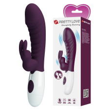 Вібратор Pretty Love Naughty Bunny Vibrator Plum