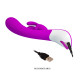 Hi-tech вібратор Pretty Love Harlan Vibrator Фіолетовий