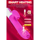 Вибратор B - Series Fox Silicone Vibrator USB 7 Function and Thrusting Function / Heating Purple