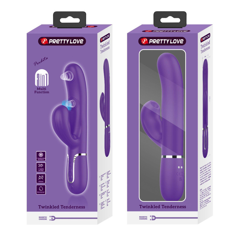 Вибратор Pretty Love Twinkled Tenderness Purple