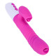 Вибратор B - Series Fox Silicone Vibrator USB 7 Function and Thrusting Function / Heating Purple