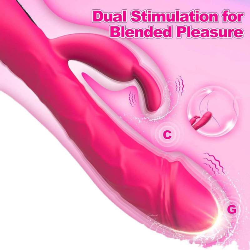 Вибратор B - Series Cute Rabbit G-Spot & Clitoral Dual Stimulation Vibrator