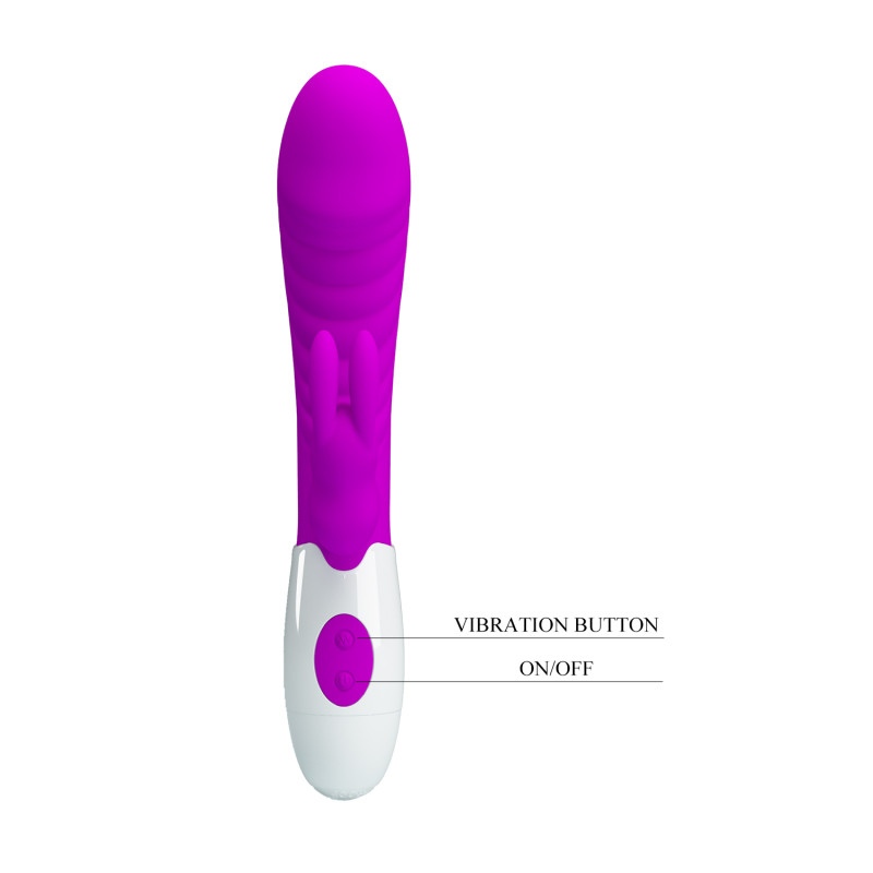 Вібратор Pretty Love Naughty Bunny Vibrator Purple