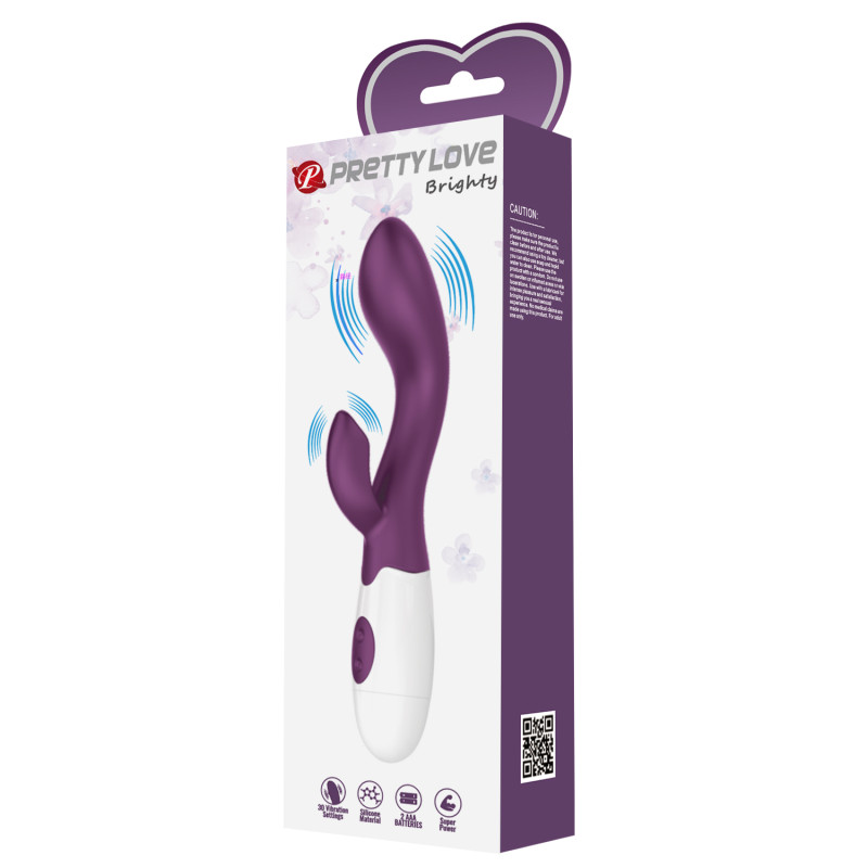 Вібратор Pretty Love Brighty Vibrator Plum