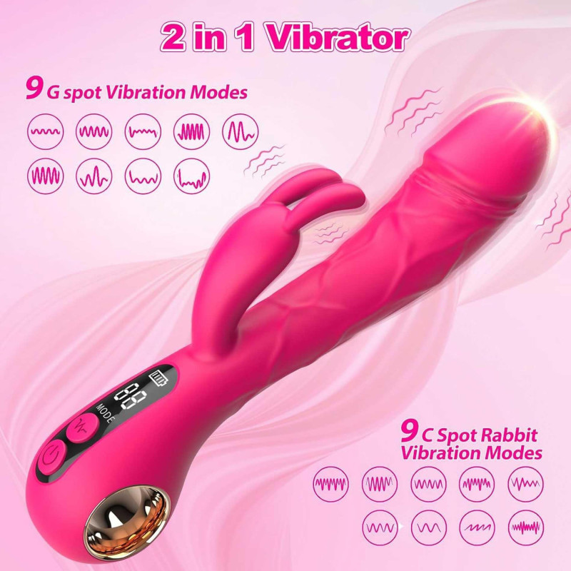 Вибратор B - Series Cute Rabbit G-Spot & Clitoral Dual Stimulation Vibrator