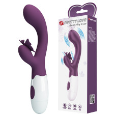Вібратор Pretty Love Butterfly Kiss Vibrator Plum