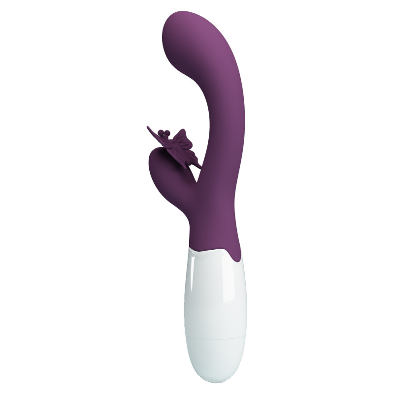 Вібратор Pretty Love Butterfly Kiss Vibrator Plum
