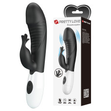 Вібратор Pretty Love Rasmussen Dual Vibrator Black