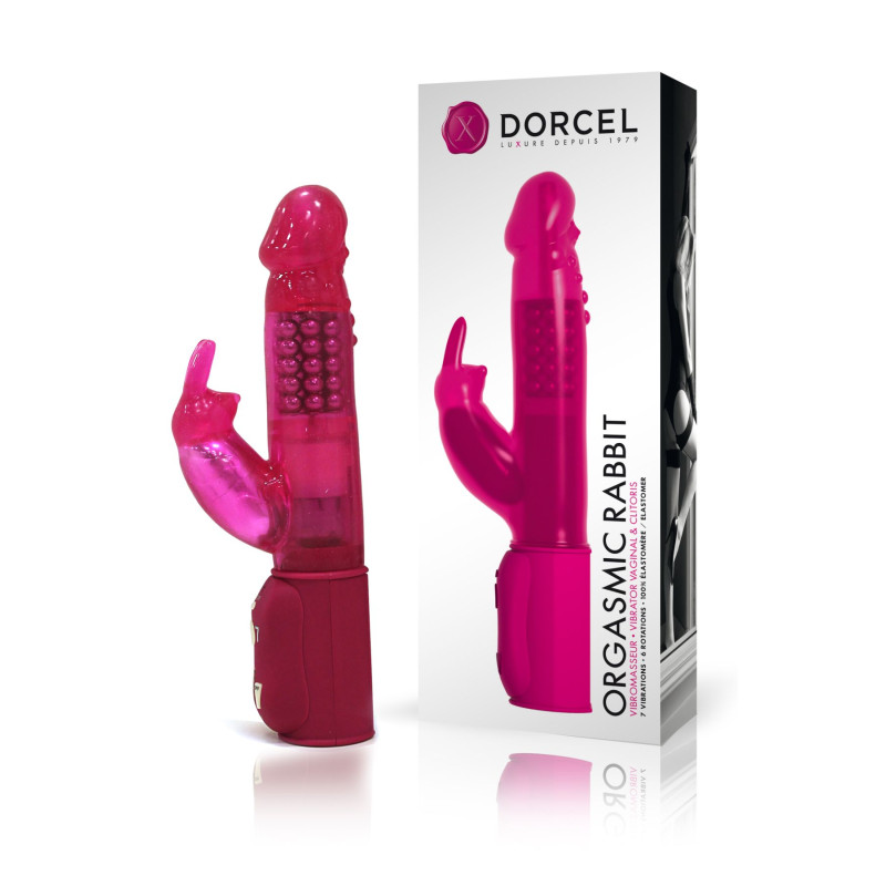 Вібратор Marc Dorcel Orgasmic Rabbit Рожевий