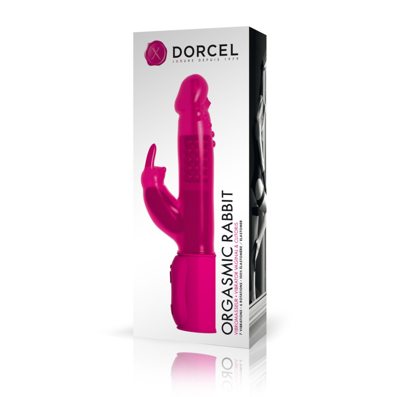 Вібратор Marc Dorcel Orgasmic Rabbit Рожевий