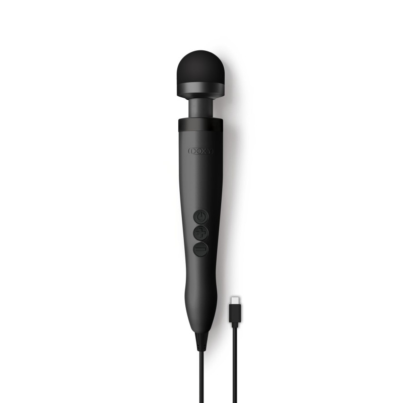 Вібромасажер DOXY3 USB-C Massager MATTE BLACK
