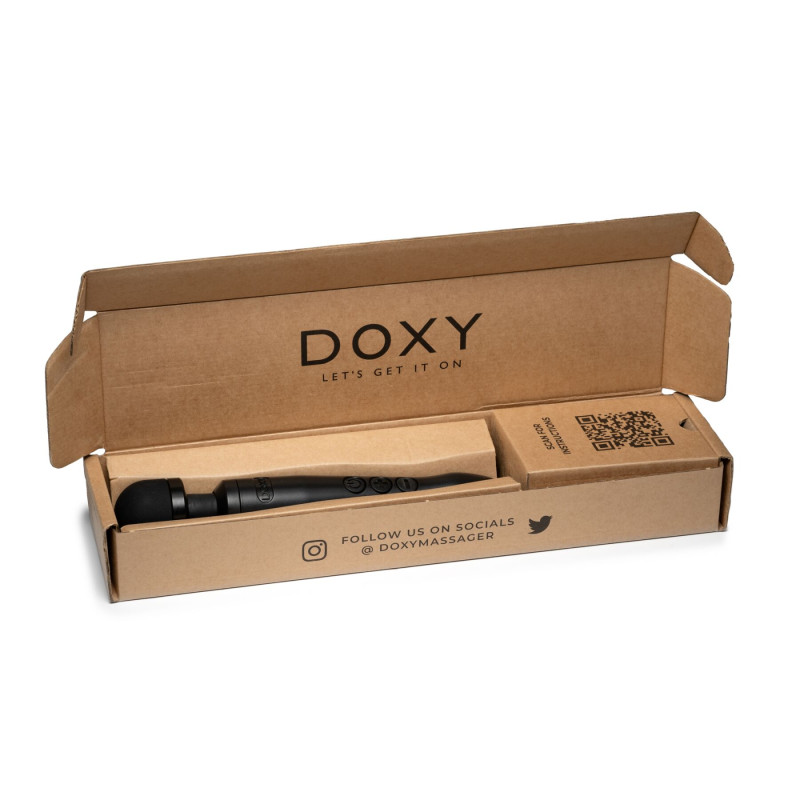 Вібромасажер DOXY3 USB-C Massager MATTE BLACK