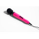 Вібромасажер DOXY Die Cast Massager Hot Pink, дуже потужний, живлення 220В, металевий корпус
