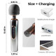 Вибромассажер B - Series Cute Wand Massagers Shining Metallic Luster