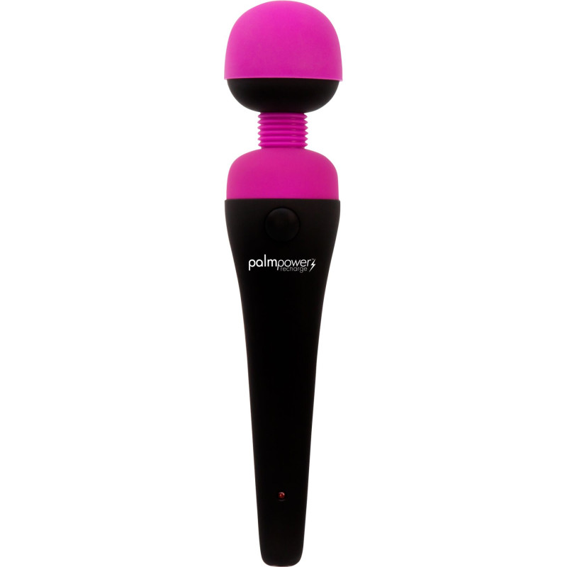 Вибромассажер PalmPower Recharge Pink, перезаряжаемый, гибкая головка, тревел-замок