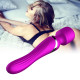 Вібромасажер B - Series Fox Silicone Dual Massager, USB, 7+7 Function, Purple