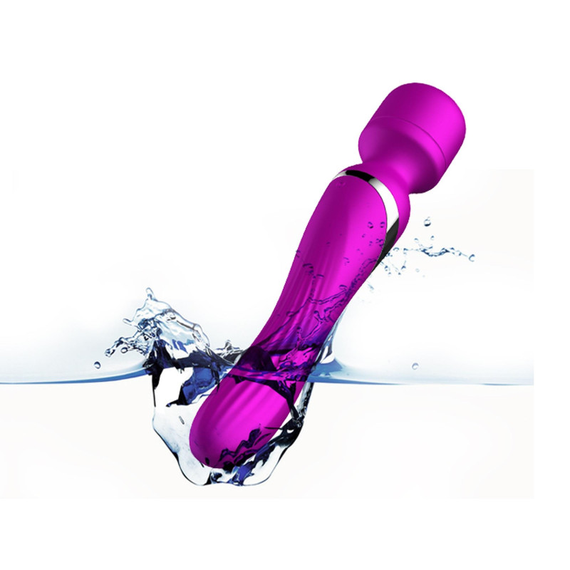 Вібромасажер B - Series Fox Silicone Dual Massager, USB, 7+7 Function, Purple