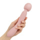 Вибромассажер Good Vibes Only - SIMI Double-Sided Wand Vibrator Soft Silicone - Pink