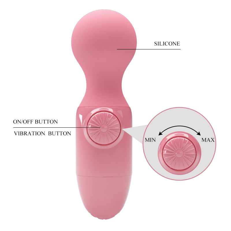 Вібратор Pretty Love Little Cute Mini Stick Light Pink